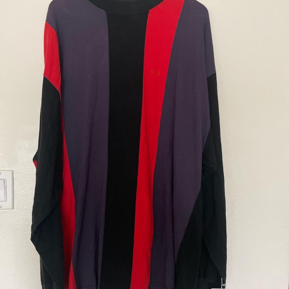 Fila Red Purple Black Long